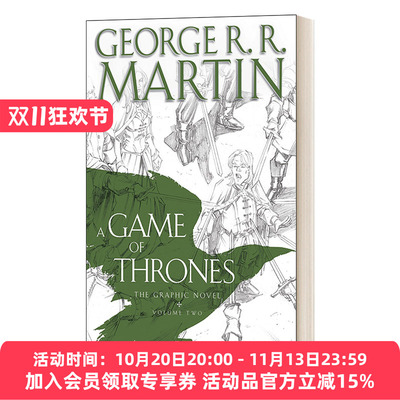 权力的游戏 冰与火之歌漫画 第2卷 英文原版小说 A Game of Thrones The Graphic Novel Volume 2 精装 英文版 进口英语原版书籍