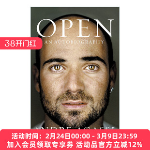 英文原版 Open An Autobiography 上场 安德烈·阿加西自传 英文版 进口英语原版书籍