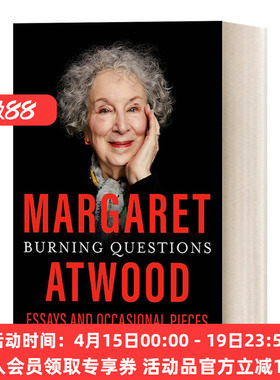 燃烧的问题 英文原版 Burning Questions Margaret Atwood 2004-2021年散文集 精装 英文版 进口英语原版书籍