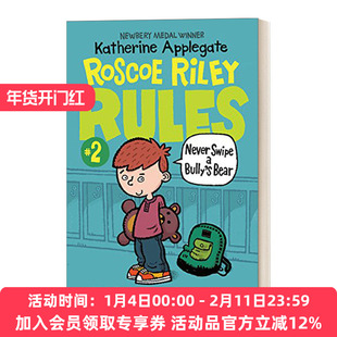 英文原版 Roscoe Riley Rules #2 Never Swipe a Bully's Bear 罗斯科莱利规则2 永远不要刷恶霸的熊 英文版 进口英语原版书籍