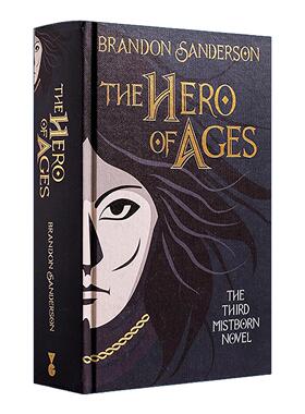 英文原版 The Hero of Ages 迷雾之子第一纪元三部曲3 永世英雄 精装收藏版 MISTBORN系列 英文版 进口英语原版书籍
