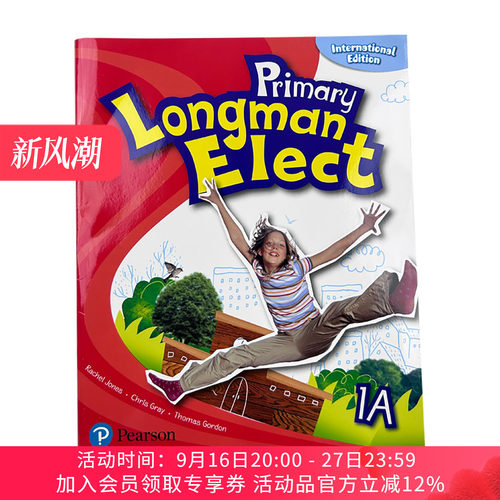 英文原版 Primary Longman Elect 1A 培生朗文小学英语教材 学生用书 英文版 进口英语原版书籍