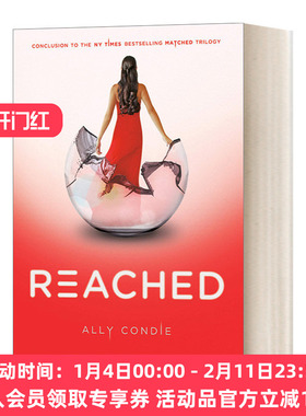 英文原版小说 Reached Matched trilogy 03 完美三部曲3 终点 纽约时报畅销青少年科幻小说 Ally Condie 英文版 进口英语原版书籍
