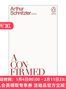 英文原版 A Confirmed Bachelor 单身汉的忏悔 阿图尔·施尼茨勒 企鹅经典文学90周年纪念系列 英文版 进口英语原版书籍