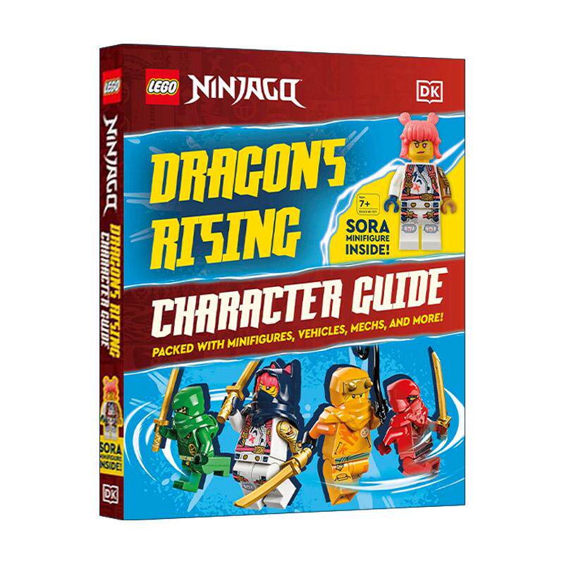 英文原版 LEGO Ninjago Dragons Rising Character Guide 乐高幻影忍者龙崛起角色指南精装 英文版 进口英语原版书籍