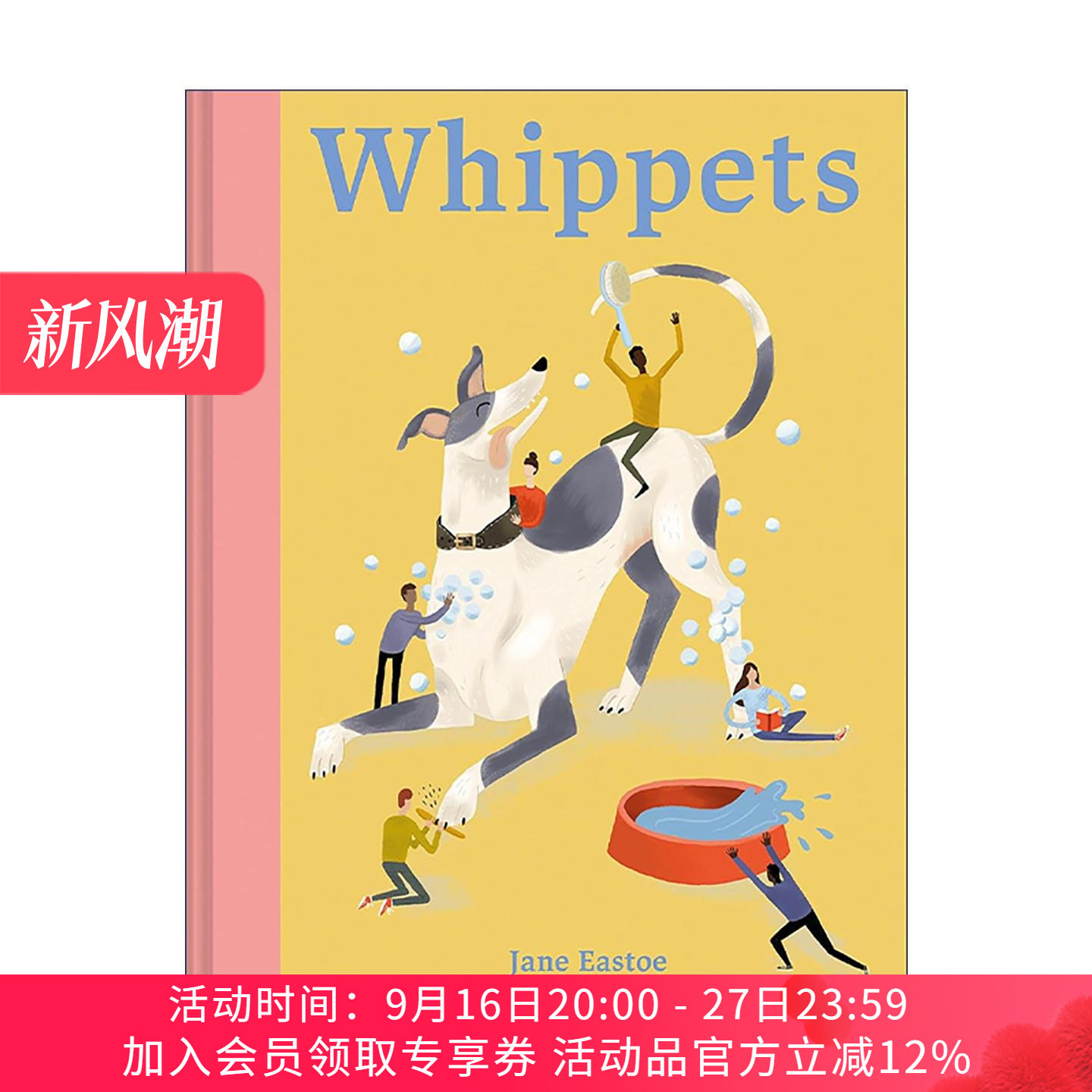 英文原版 Whippets 惠比特犬专属饲养指南 图解狗狗养护正向激励训练精装手册 英文版 进口英语原版书籍