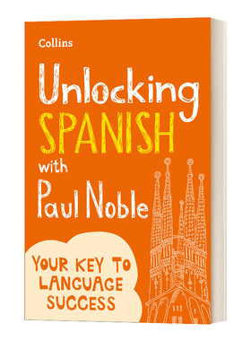 英文原版 Unlocking Spanish with Paul Noble 与保罗·诺布尔解锁西班牙语 英文版 进口英语原版书籍