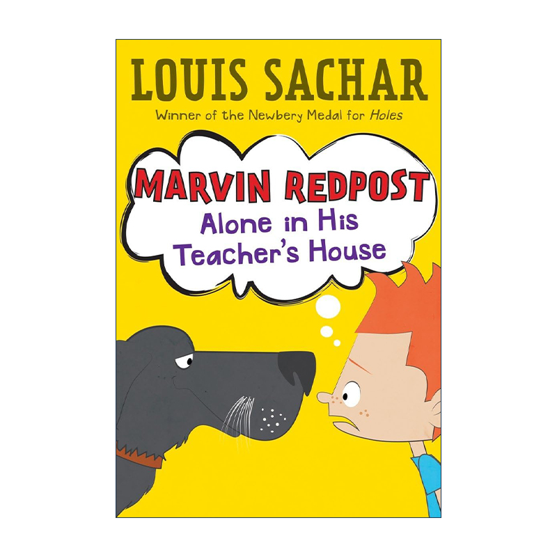 英文原版 Marvin Redpost 4 Alone in His Teacher's 麻烦精马文 英文版 进口英语原版书籍