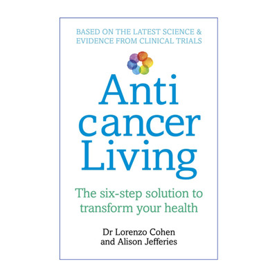 每个人的新生  英文原版 Anticancer Living 抵御癌症的健康生活方式 英文版 进口英语原版书籍