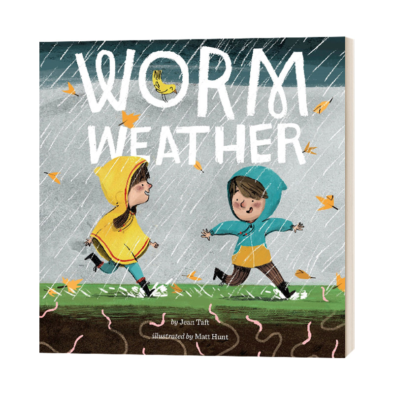 英文原版 Worm Weather 蠕虫的天气 儿童读物 英文版 进口英语原版书籍