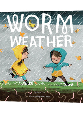 英文原版 Worm Weather 蠕虫的天气 儿童读物 英文版 进口英语原版书籍