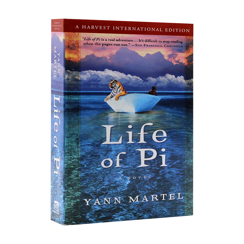华研原版 少年派的奇幻漂流 英文原版小说 Life of Pi 平装国际版 畅销小说 李安电影原著 Yann Martel英文版 进口英语原版书籍