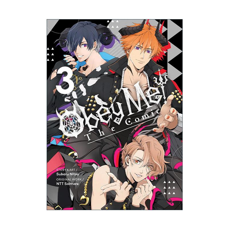 服从我 卷三 英文原版 Obey Me The Comic Vol.3 乙女向恋爱游戏改编漫画 NTT Solmare 英文版 进口英语原版书籍