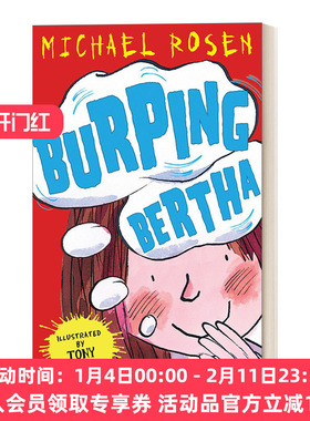 英文原版 Burping Bertha - Rosen and Ross 打嗝的伯莎-罗森和罗斯 英文版 进口英语原版书籍