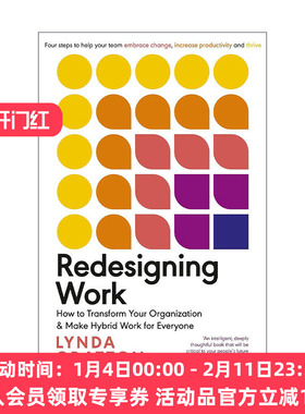 英文原版 Redesigning Work 重新设计工作 转变你的组织 采取混合办公模式 英文版 进口英语原版书籍