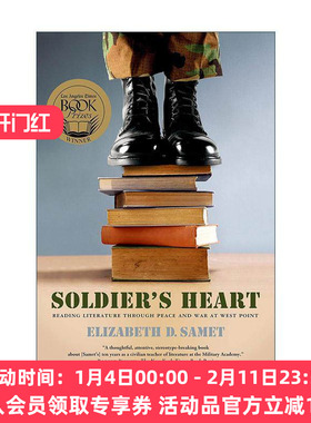 英文原版 Soldier's Heart 士兵的心 西方观点下的和平时期与战时文学阅读 洛杉矶时报书奖 英文版 进口英语原版书籍