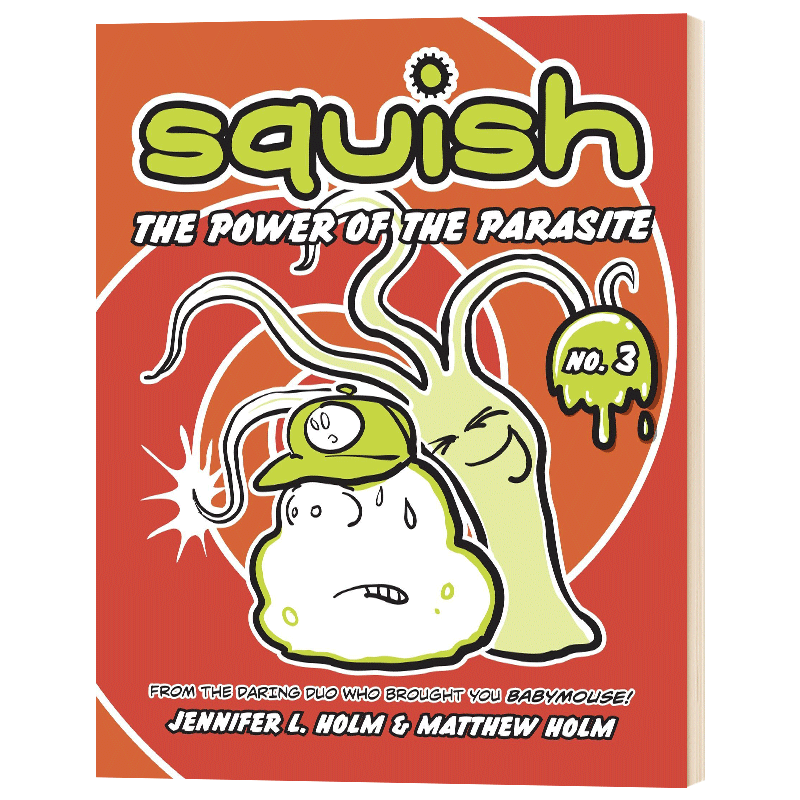 华研原版 变形虫3 寄生虫的力量 儿童漫画书 英文原版 Squish 3 The Power of the Parasite 英文版进口英语课外阅读书籍