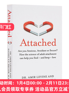 英文原版 Attached 读懂恋人心 如何在未知中相爱，在懂得后相守 豆瓣推荐 英文版
