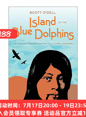 英文原版 Island of the Blue Dolphins 蓝色的海豚岛 完整读者版 斯·奥台尔 英文版 进口英语原版书籍