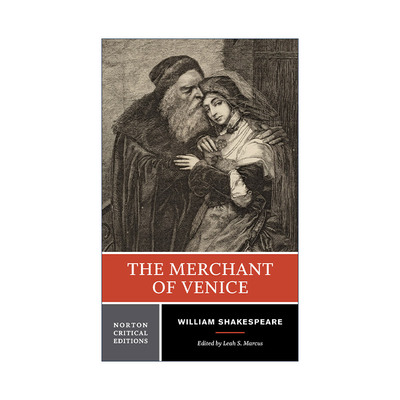 英文原版 The Merchant of Venice 威尼斯商人 诺顿文学解读系列Norton Critical Edition 英文版 进口英语原版书籍