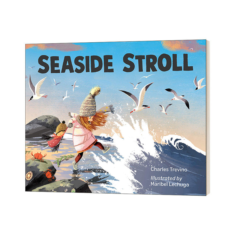 英文原版 Seaside Stroll 海边散步 儿童精装绘本 英文版 进口英语原版书籍