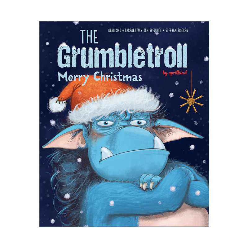 英文原版 The Grumbletroll Merry Christmas 爱发脾气的小怪兽系列 不行 就该听我的 英文版 进口英语原版书籍