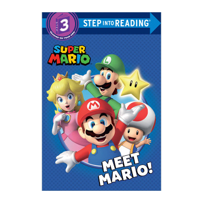 遇见马里奥！ 英文原版 Step into Reading 3 Meet Mario!  英文版 进口英语原版书籍