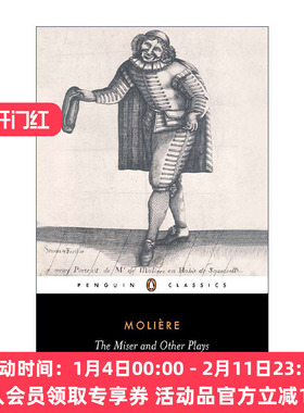 悭吝人与其他戏剧选集  英文原版 The Miser and Other Plays Penguin Classics Jean-Baptiste Moliere莫里哀 企鹅经典 英文版