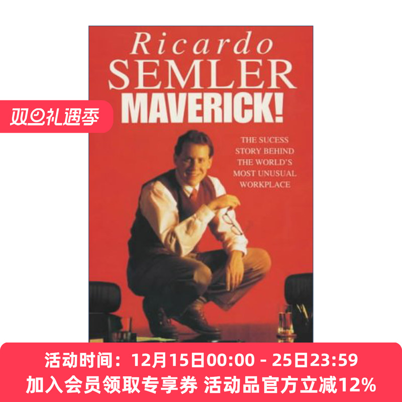 塞氏企业传奇  英文原版 Maverick 设计未来组织新模式 里卡多·塞姆勒 英文版 进口英语原版书籍
