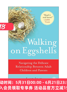 英文原版 Walking on Eggshells 如履薄冰 经营成年子女与父母之间的微妙亲子关系 Jane Isay英文版 进口英语原版书籍