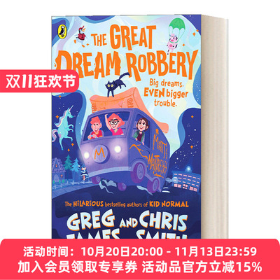 大梦劫 英文原版 The Great Dream Robbery 梦境冒险之旅惊悚小说 平装 英文版 进口英语原版书籍