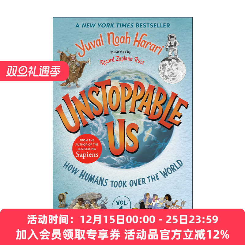 势不可挡的人类 英文原版 Unstoppable Us Volume 1 我们如何掌控世界 不可阻挡的我们 人类简史 英文版 进口英语原版书籍