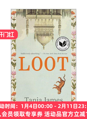 英文原版 Loot 掠夺 美国国家图书奖长名单 历史小说 Tania James 英文版 进口英语原版书籍