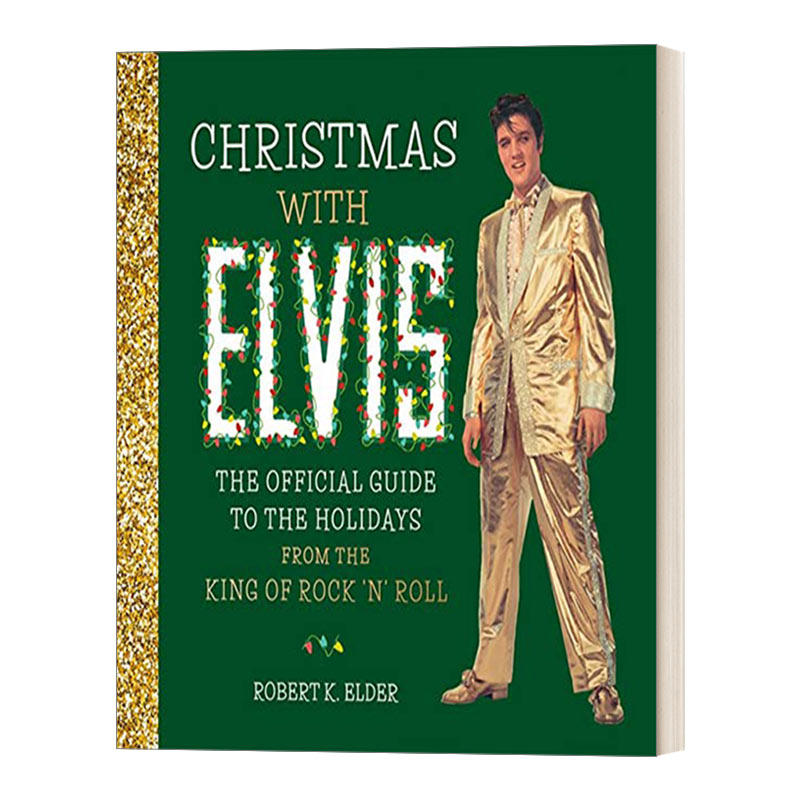 猫王的圣诞节 英文原版 Christmas with Elvis 摇滚猫王传记 英文版 进口英语原版书籍