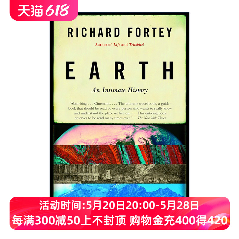 英文原版 Earth地球简史生命简史作者Richard Fortey理查德·福提英文版进口英语原版书籍