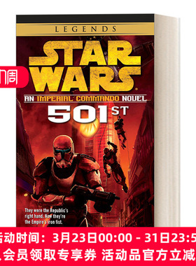 英文原版 星球大战 帝国突击队员传奇 Star Wars An Imperial Commando Novel  501st 科幻小说 Karen Traviss 英文版 进口书籍
