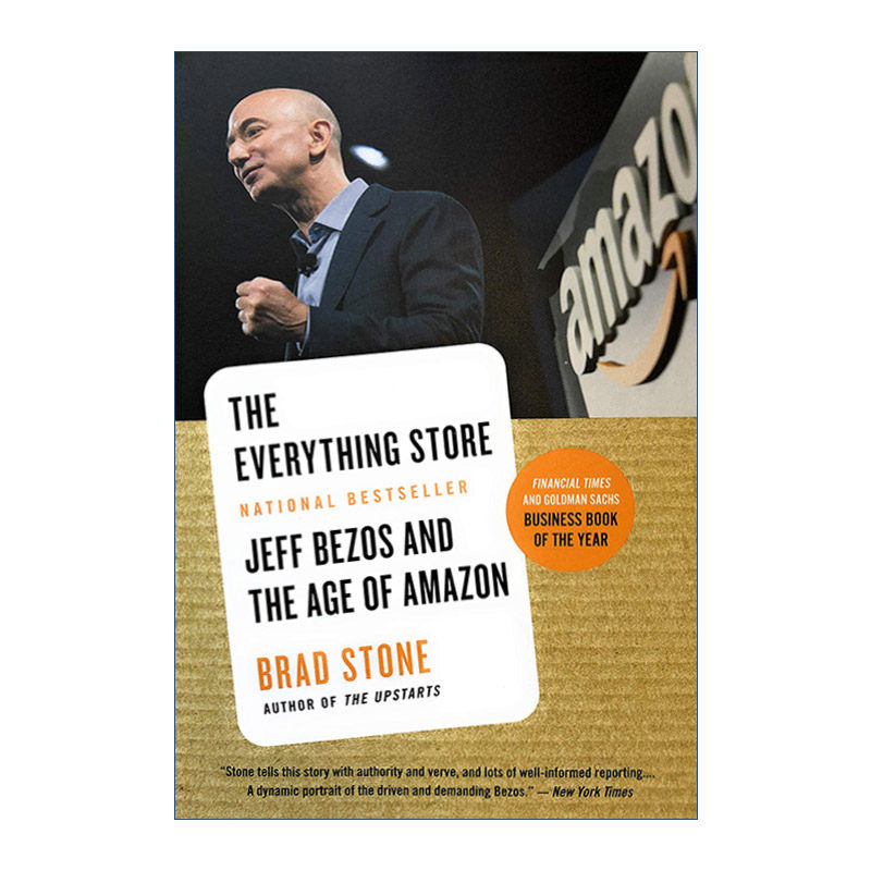 一网打尽 英文原版 The Everything Store Jeff Bezos 杰夫·贝索斯与他的亚马逊时代 英文版 进口英语原版书籍