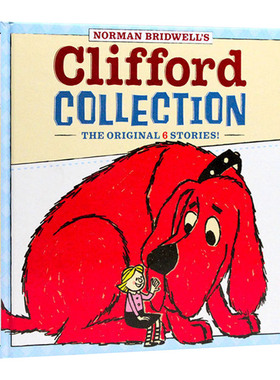 英文原版 6个故事合集绘本精装 大红狗50周年纪念版 Clifford Collection The Original 6 Stories 手绘原稿 英文版 进口英语书籍