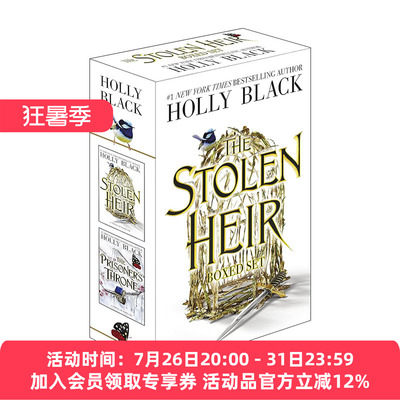 英文原版 The Stolen Heir Boxed Set 被偷走的继承人2册盒装 精装 星云奖得主Holly Black 英文版 进口英语原版书籍