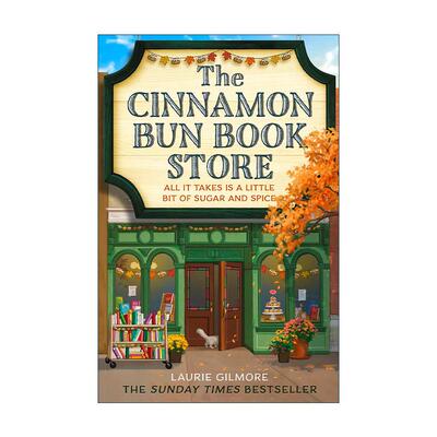英文原版 The Cinnamon Bun Book Store 肉桂卷书店 劳里·吉尔莫 畅销浪漫小说 英文版 进口英语原版书籍