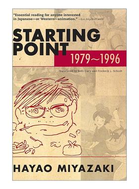 英文原版 Starting Point 1979-1996 起点 宫崎骏 英文版 进口英语原版书籍