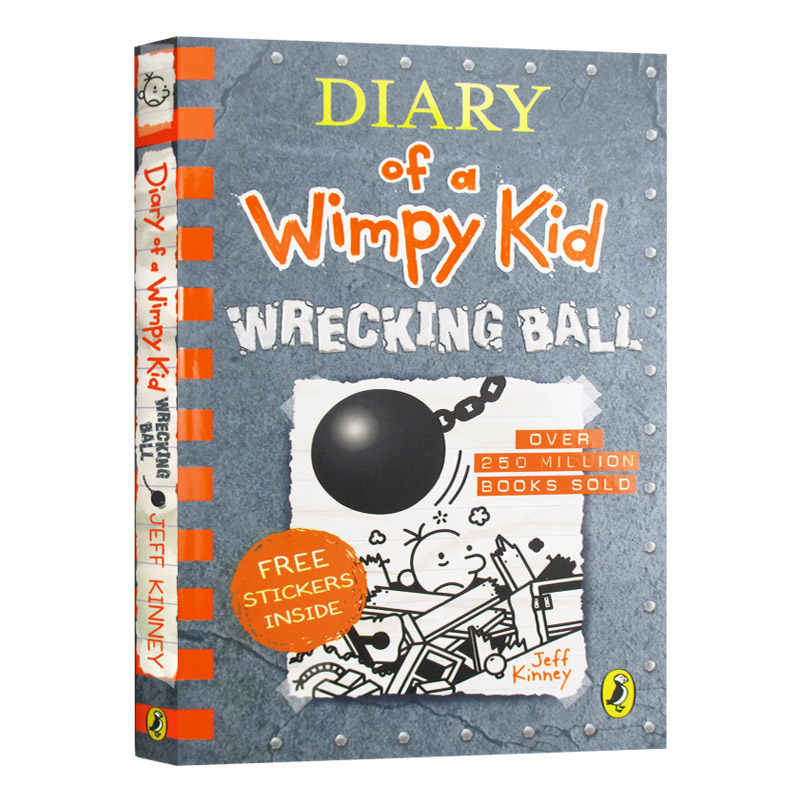 华研原版 小屁孩日记14 英文原版 diary of a wimpy kid 学生英语课外
