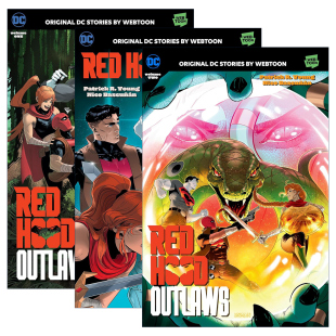 Outlaws 红头罩 进口英语原版 Red 书籍 英文版 Hood DC漫画 英文原版 法外者系列3册