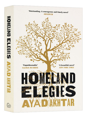 华研原版 故乡挽歌 英文原版小说 Homeland Elegies 奥巴马2020年度读书单图书 普利策奖作者 Ayad Akhtar 英文版 进口英语书籍