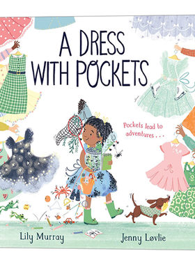 镶满口袋的裙子 英文原版绘本 A Dress with Pockets 英文版 进口英语原版书籍
