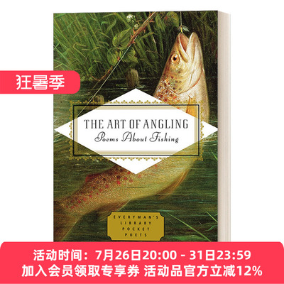 英文原版 The Art of Angling Poems About Fishing 钓鱼诗歌集 Everyman精装收藏版 口袋诗歌系列 英文版 进口英语原版书籍