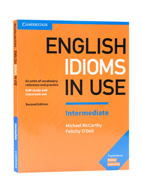 剑桥中级英语惯用语 英文原版 English Idioms in Use Intermediate 英文版英语词汇学习自学工具书 进口原版书籍 配答案