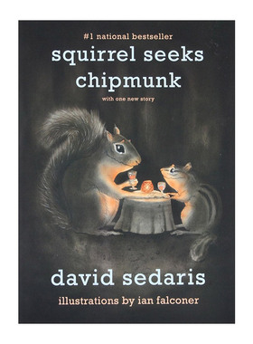 英文原版 Squirrel Seeks Chipmunk 松鼠爱上金花鼠 一个邪恶的动物寓言集 英文版 进口英语原版书籍