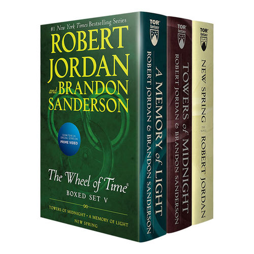 华研原版 时间之轮套装5 英文原版小说 The Wheel of Time Premium Boxed Set V Books 13-15 英文原版小说 进口英语书籍