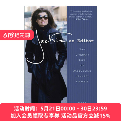 英文原版 Jackie as Editor 杰奎琳·肯尼迪的编辑生涯 传记 英文版 进口英语原版书籍